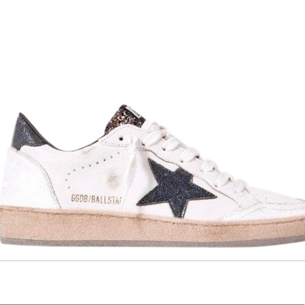 ISO GLITTER BALLSTAR GOLDEN GOOSE SZ 38